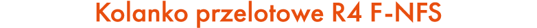Kolanko przelotowe R4 F NFS